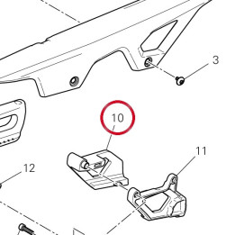 Patin intérieur 44712901A — réf. 44712901A | Ducati Store