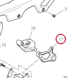 Patin extérieur 44712911A — réf. 44712911A | Ducati Store