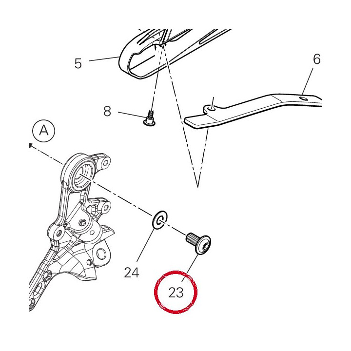 Vis 7185085BF — réf. 7185085BF | Ducati Store