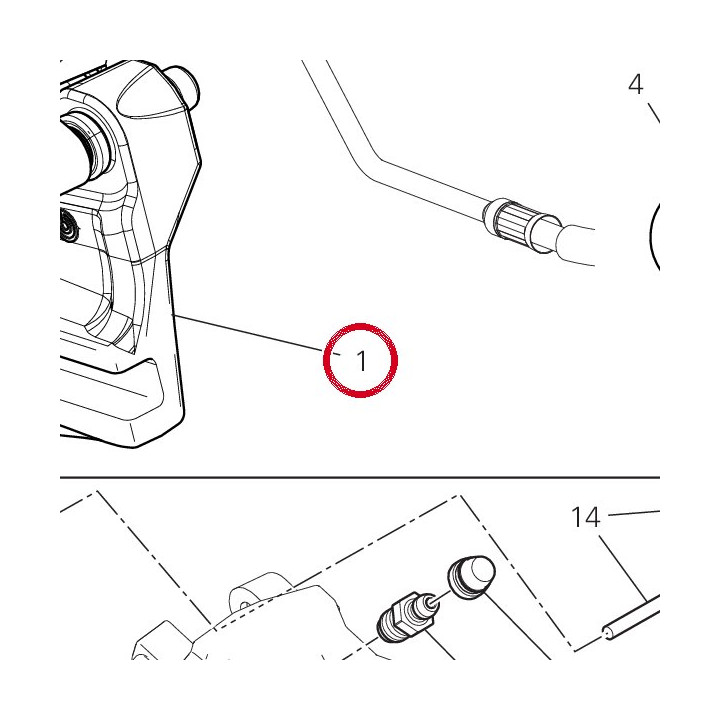 Étrier frein arrière — réf. 61141691A | Ducati Store