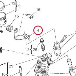Plaquette 8291R701AA — réf. 8291R701AA | Ducati Store