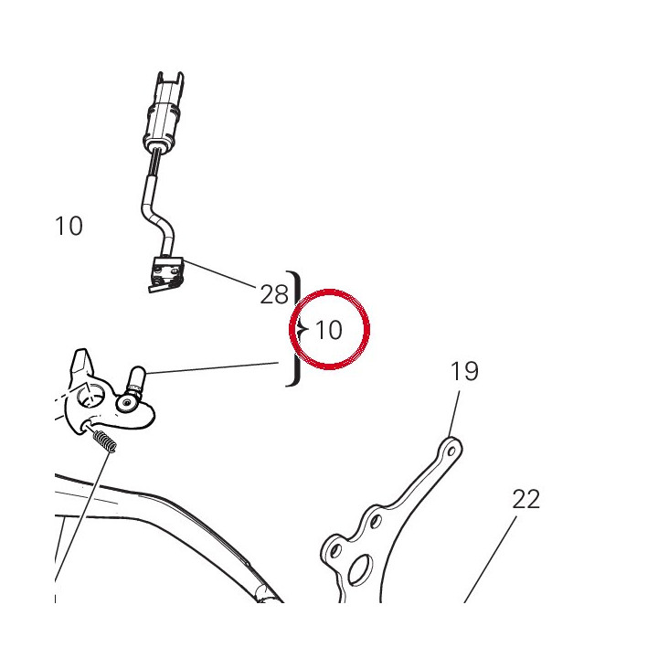 Maitre-Cylindre embrayage — réf. 63041091B | Ducati Store