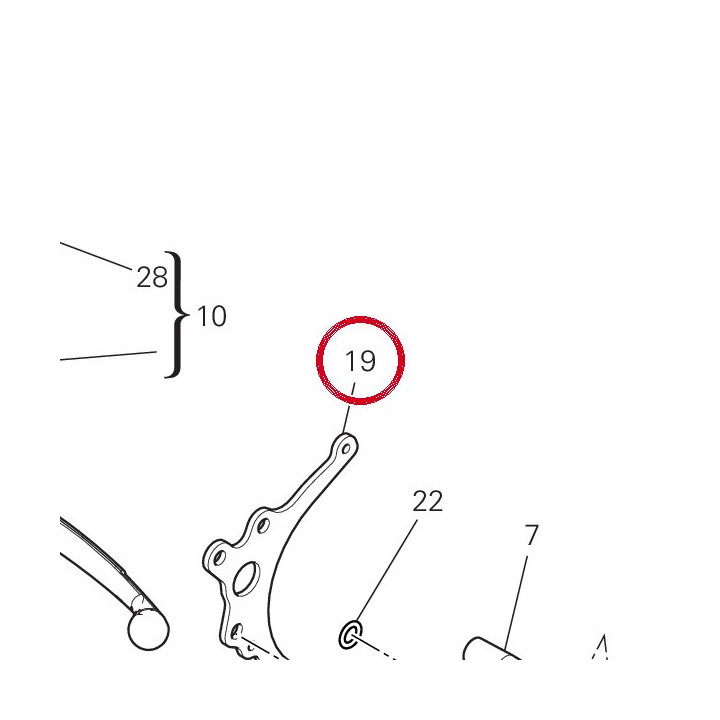 Equerre 44712812A — réf. 44712812A | Ducati Store