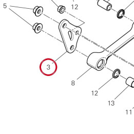 Plaque 37212332AA — réf. 37212332AA | Ducati Store