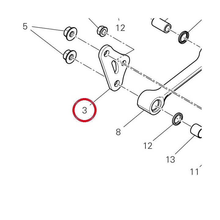 Plaque 37212332AA — réf. 37212332AA | Ducati Store