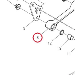Tirant 37212341AA — réf. 37212341AA | Ducati Store