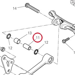Entretoise 7131E881A — réf. 7131E881A | Ducati Store