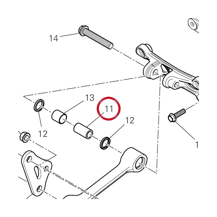 Entretoise 7131E881A — réf. 7131E881A | Ducati Store