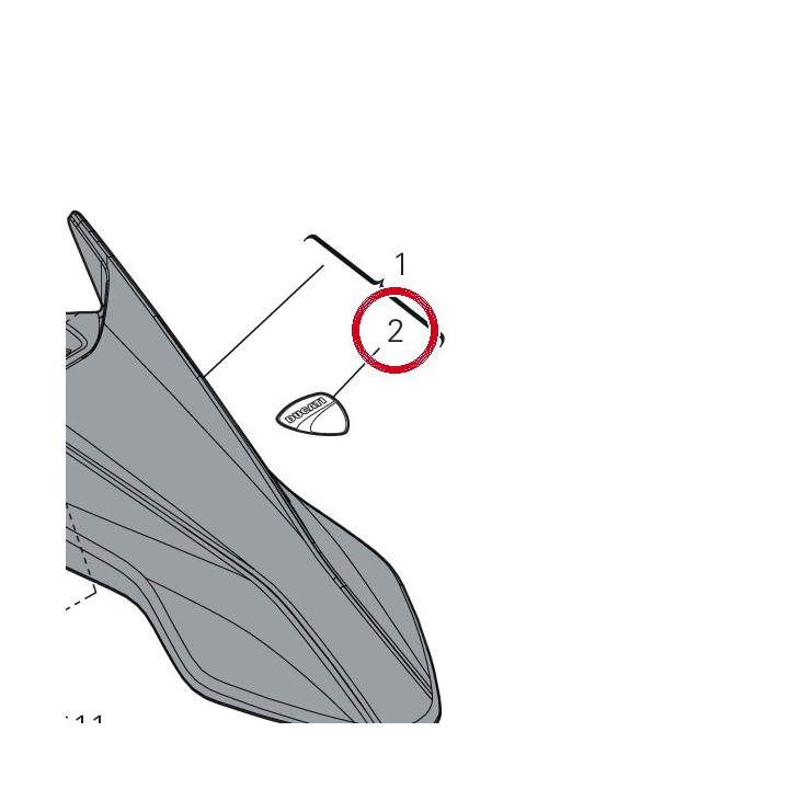 Decalcomanie Ducati — réf. 4381N151A | Ducati Store
