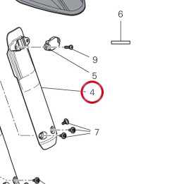 Protection de tige gauche — réf. 4601E403A | Ducati Store