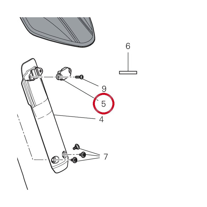 Guide tuyau 75812111A — réf. 75812111A | Ducati Store