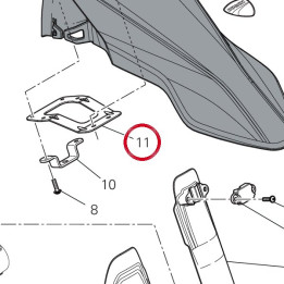 Equerre 8301N971AA — réf. 8301N971AA | Ducati Store