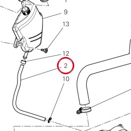 Tube D'Event 93410661A — réf. 93410661A | Ducati Store