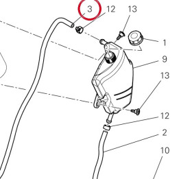 Tube D'Event 93410671A — réf. 93410671A | Ducati Store