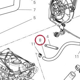Tube D'Event 80018541A — réf. 80018541A | Ducati Store