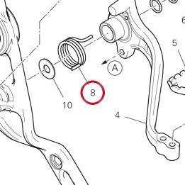 Ressort 7991B831BA — réf. 7991B831BA | Ducati Store