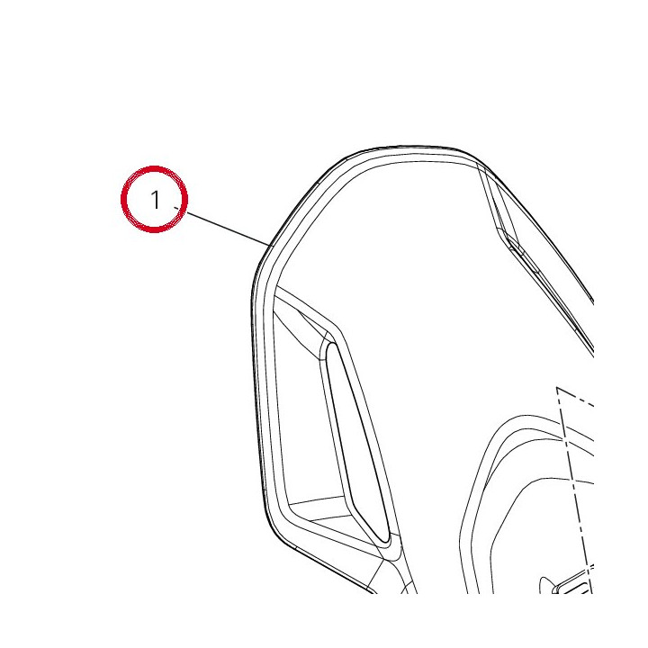 Garde-Boue arrière 56511461A — réf. 56511461A | Ducati Store