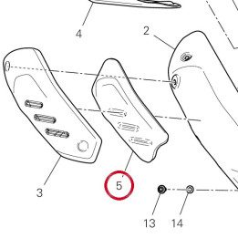 Absorbant sonore 48613191A — réf. 48613191A | Ducati Store