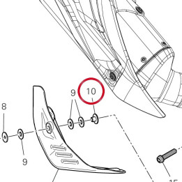 Entretoise 71616671A — réf. 71616671A | Ducati Store
