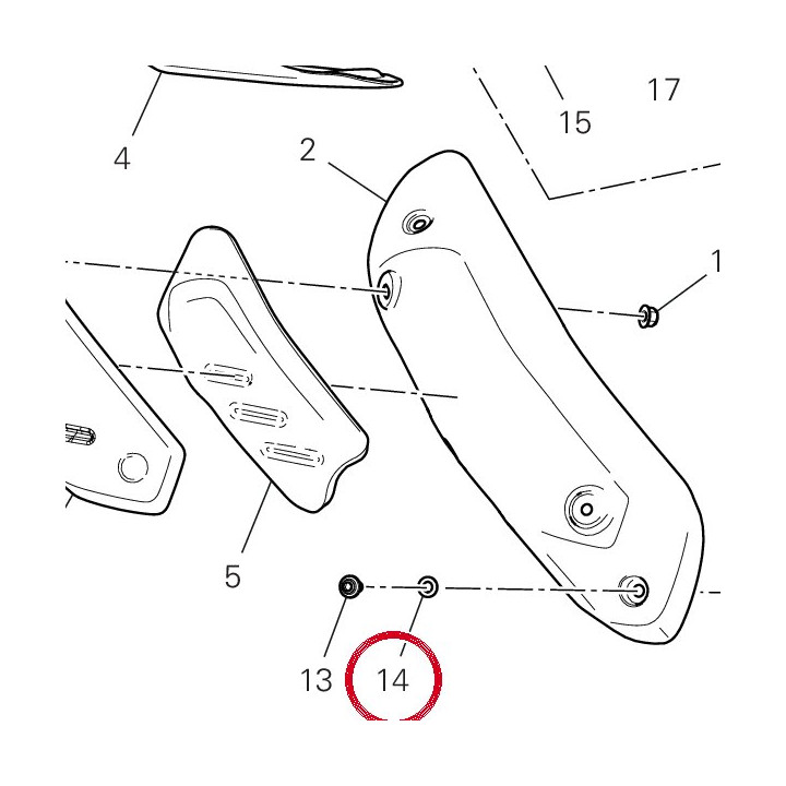 Rosette 85250751A — réf. 85250751A | Ducati Store