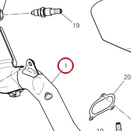 Presilencieux 57212431A — réf. 57212431A | Ducati Store