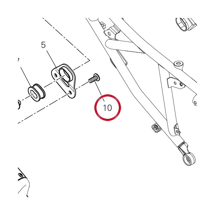 Vis 77240608C — réf. 77240608C | Ducati Store