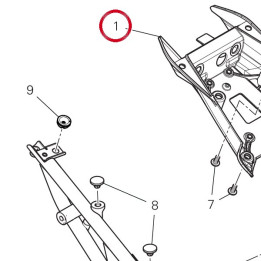 Support 46910521A — réf. 46910521A | Ducati Store