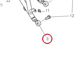 Cadre arrière gauche — réf. 47018971FA | Ducati Store