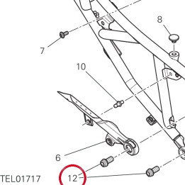 Vis tceif M10X20 77157528CA — réf. 77157528CA | Ducati Store