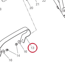 Courroie selle 59517491AB — réf. 59517491AB | Ducati Store