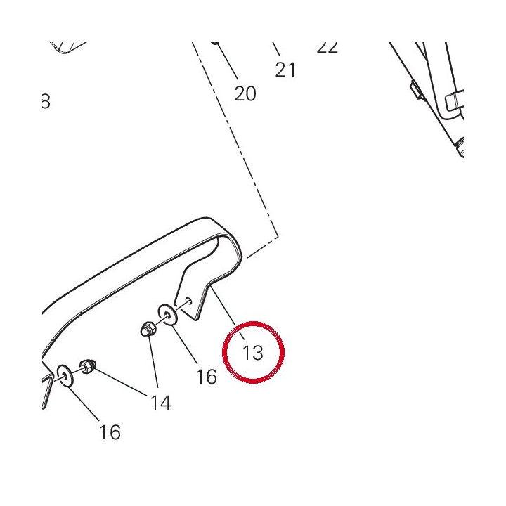 Courroie selle 59517491AB — réf. 59517491AB | Ducati Store