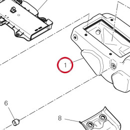 Boîte filtre à air 4421A044A — réf. 4421A044A | Ducati Store
