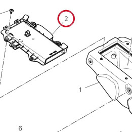 Couvercle boîte filtre — réf. 24717531B | Ducati Store