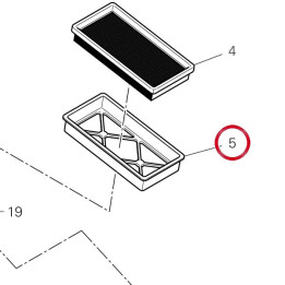 Cage filtre à air 8291R811A — réf. 8291R811A | Ducati Store