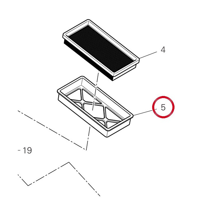 Cage filtre à air 8291R811A — réf. 8291R811A | Ducati Store