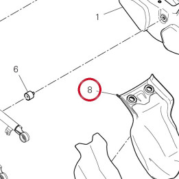 Pare-Chaleur 46111441A — réf. 46111441B | Ducati Store