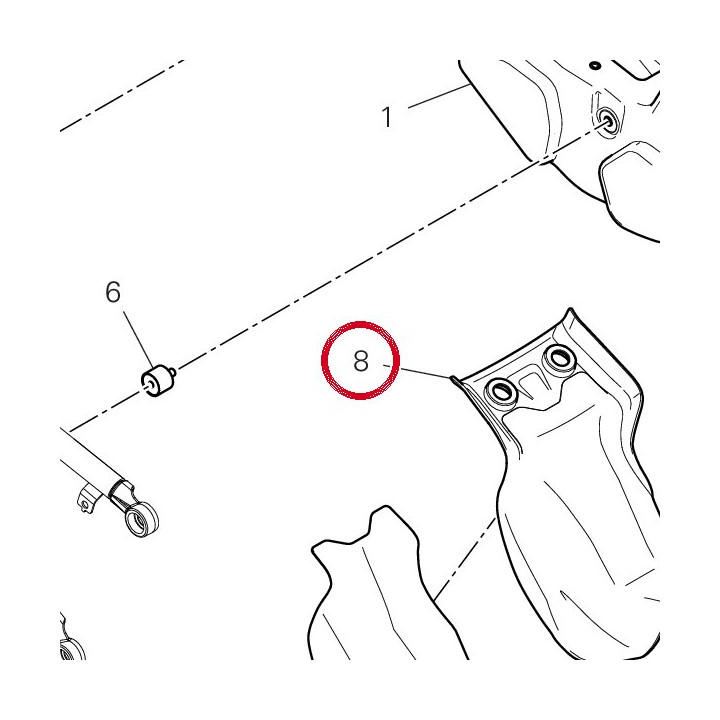Pare-Chaleur 46111441A — réf. 46111441B | Ducati Store