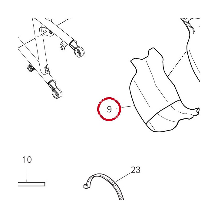 Reflechissant la chaleur — réf. 4601N151A | Ducati Store