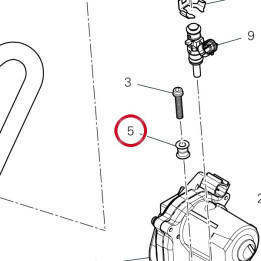 Entretoise 7131E901AA — réf. 7131E901AA | Ducati Store