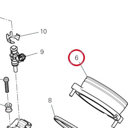 Raccord D'Admission — réf. 13510811A | Ducati Store