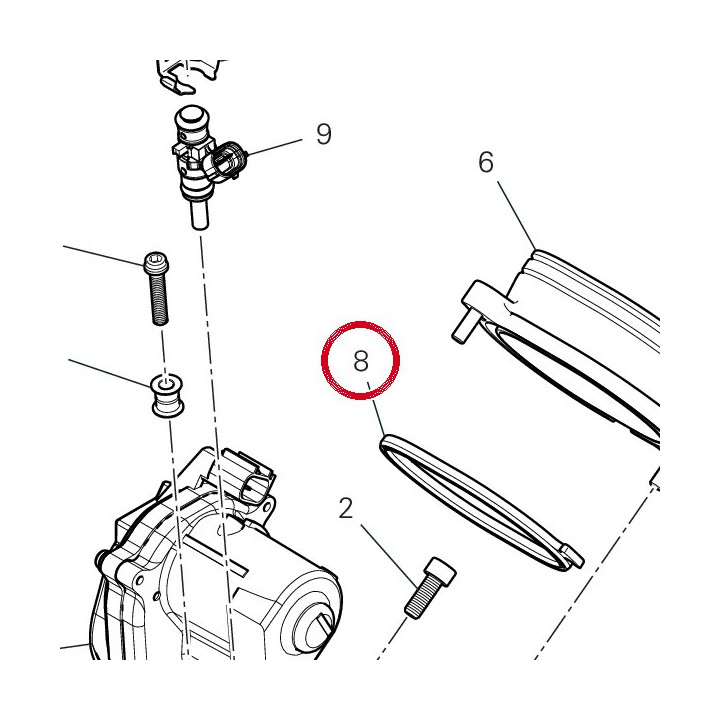 Joint 79111501A — réf. 79111501A | Ducati Store