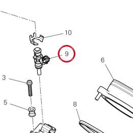 Injector 28040431A — réf. 28040431A | Ducati Store