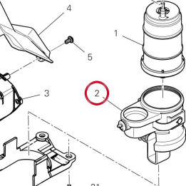 Bride fixation carbon — réf. 8291P521A | Ducati Store