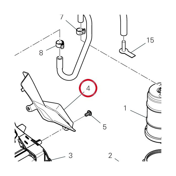 Cloison 4601R171A — réf. 4601R171A | Ducati Store