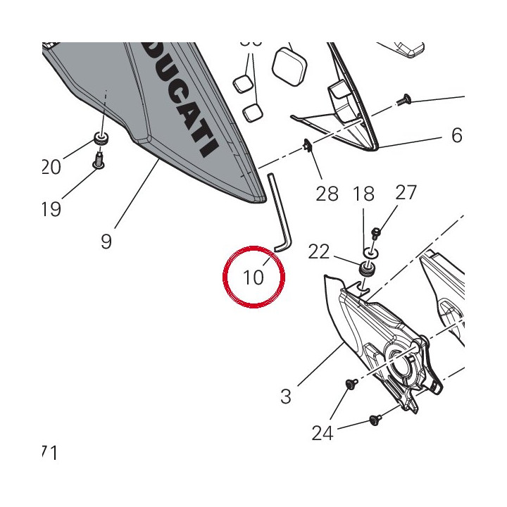 Joint 78812161A — réf. 78812161A | Ducati Store