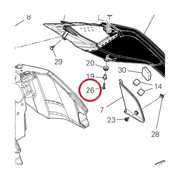 Vis 77250788B — réf. 77250788B | Ducati Store