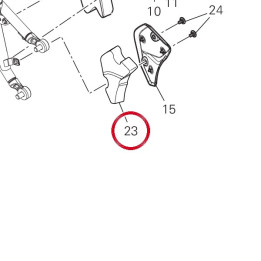 Panneau insonorisant avant — réf. 48613141B | Ducati Store