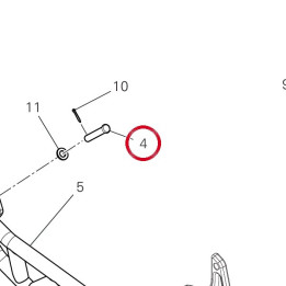Pivot Repose-Pieds — réf. 8211A602AA | Ducati Store