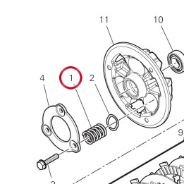 Ressort 79710902A — réf. 79710902A | Ducati Store