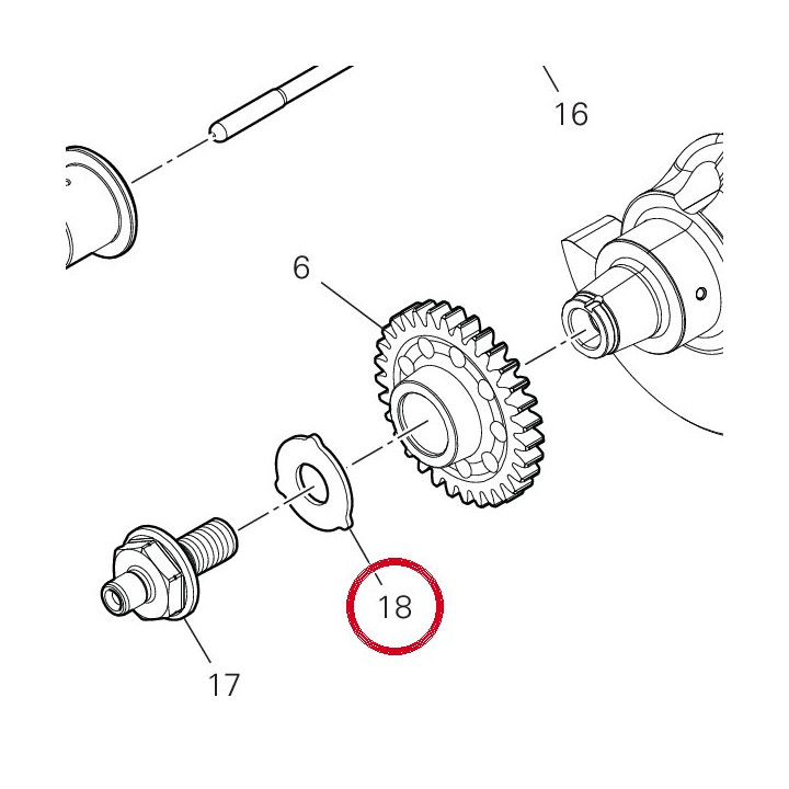 Rondelle 85214851B — réf. 85214851B | Ducati Store